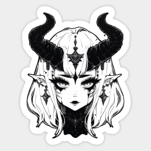 Demonic Art Sticker